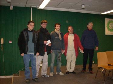 Les vainqueurs du tournoi
