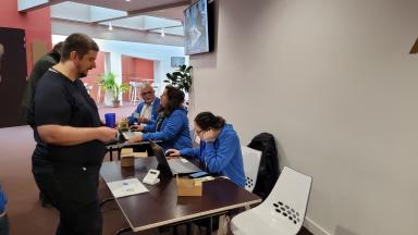 Le pointage. Le paiement par carte est une nouveaut&eacute; 2024.