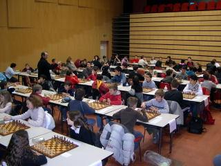 La salle du tournoi jeunes