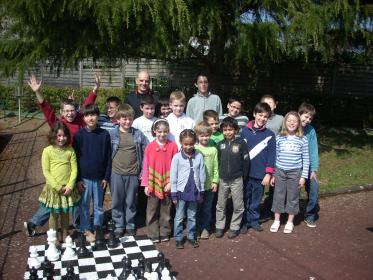 Le groupe autour de Thierry