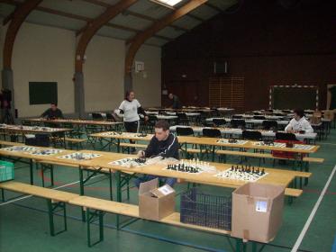 La pr&eacute;paration du gymnase