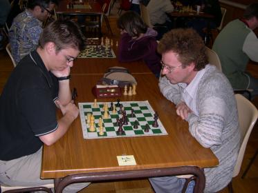 Ronde 2 adversaire difficile pour Michael