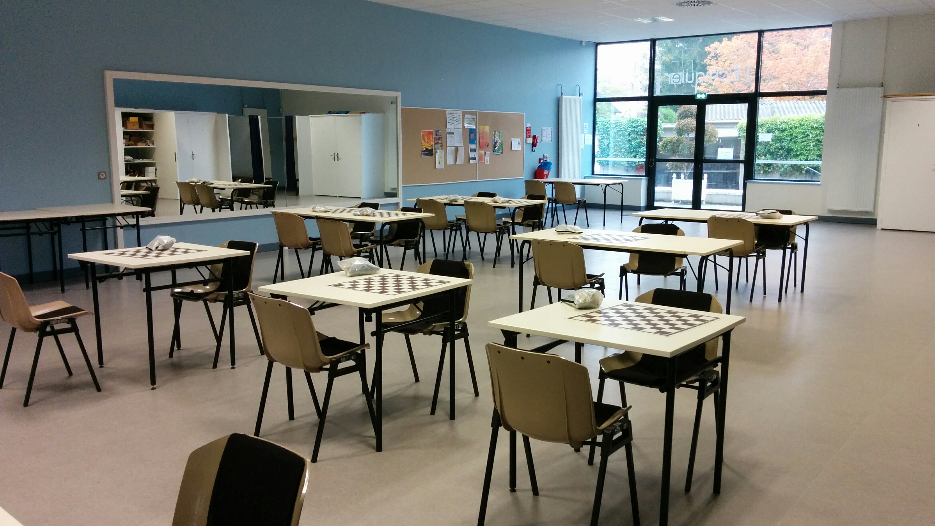 La salle d'analyse